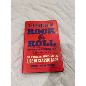 The History of Rock & Roll Vol II 1964-1977 Ed Ward Hardcover Book BeatlesStones